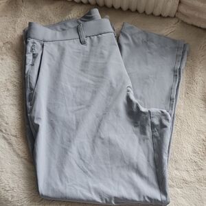 Fabletics Light Gray Golf Pants
